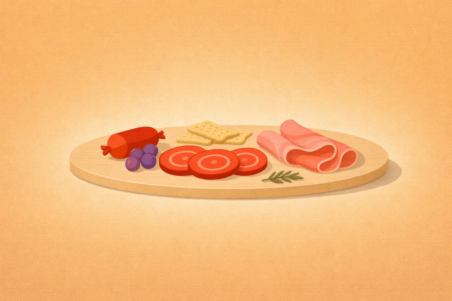 Charcuterie a selsig Cymreig