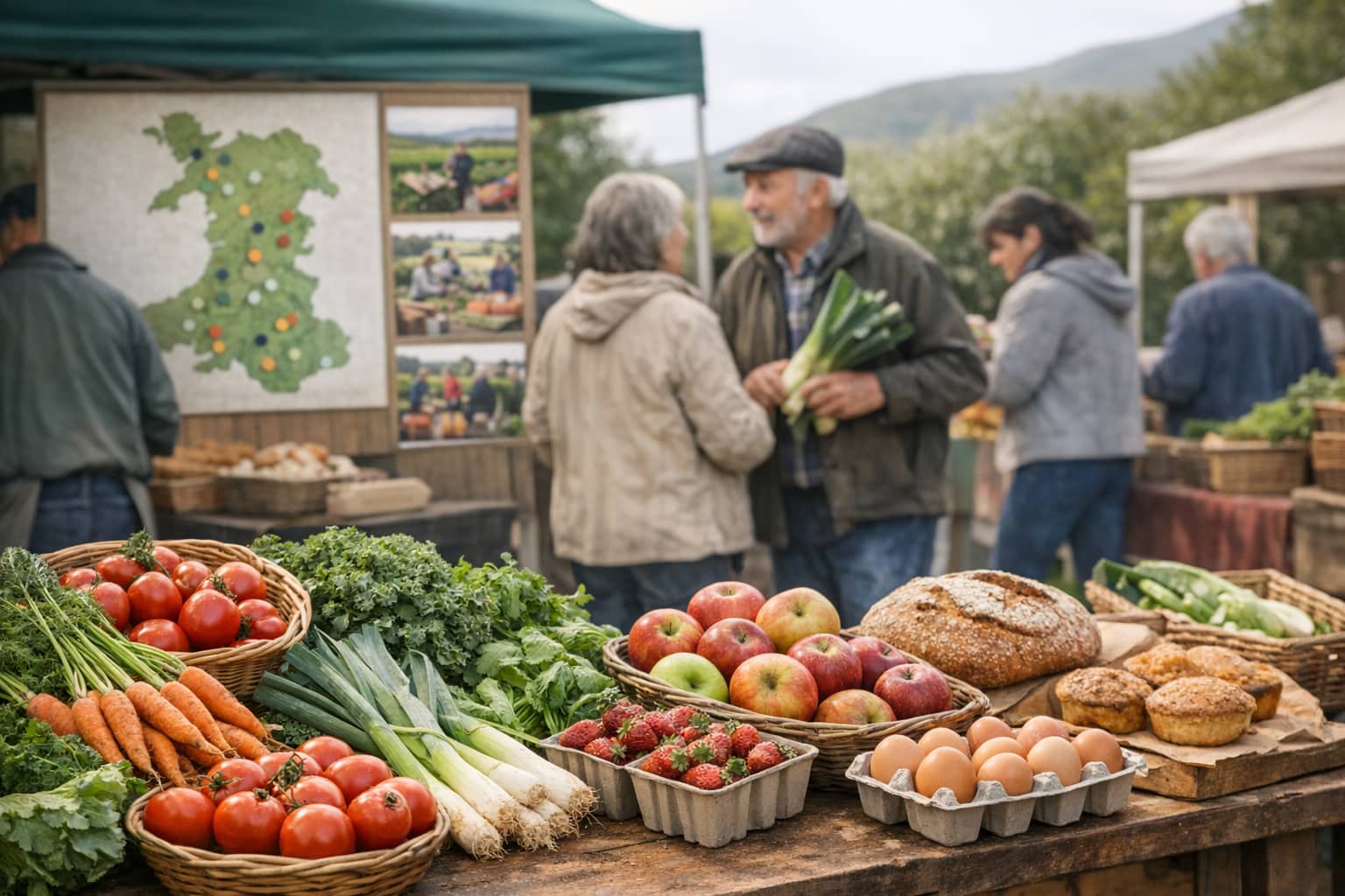 Local food partnerships aim to bring more Welsh produce to communities