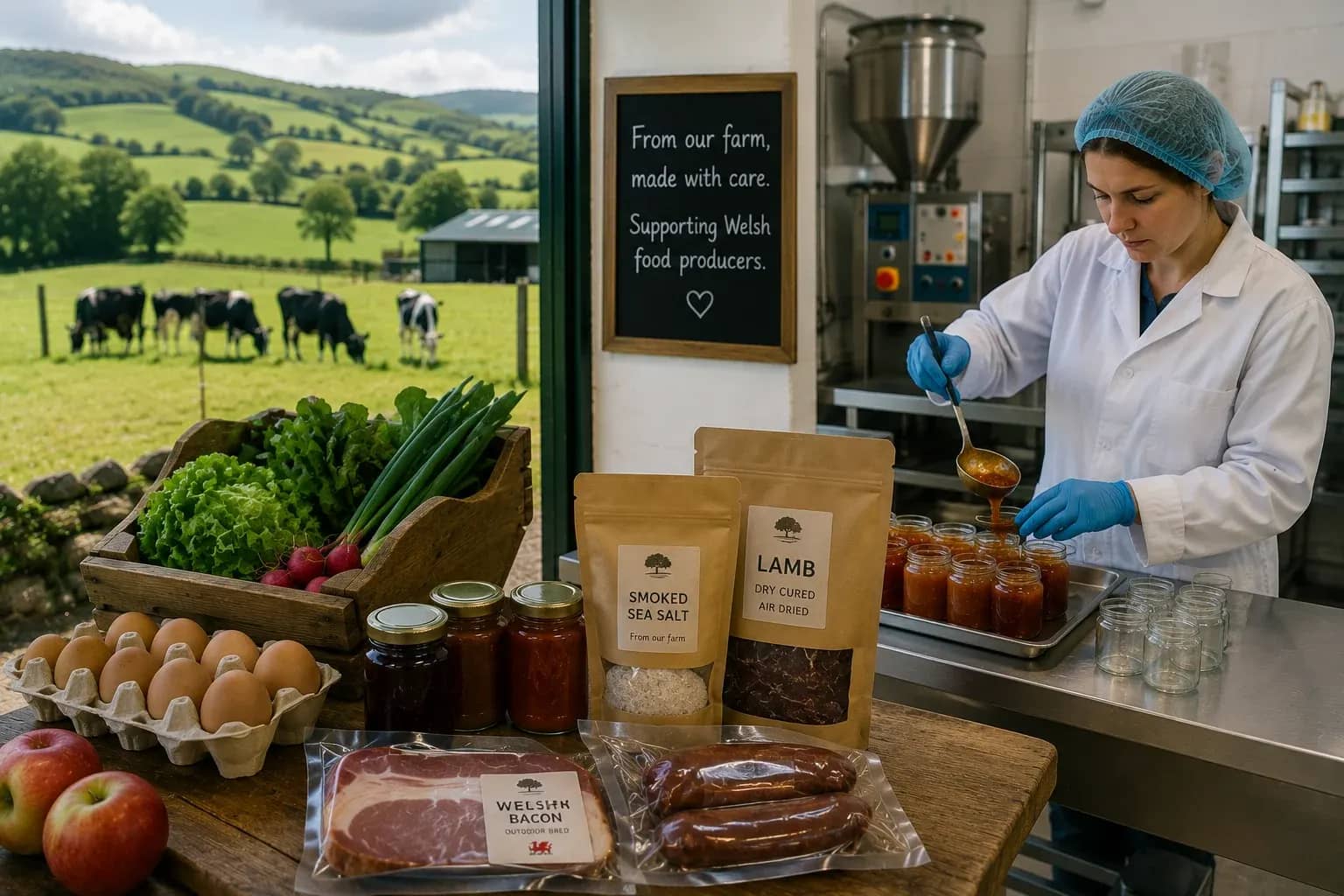 How the HELIX Programme is helping Welsh farms add value through food production