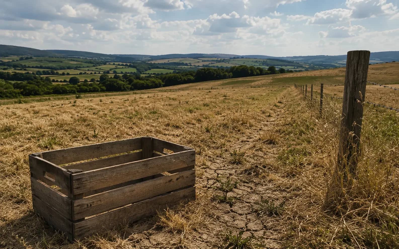 Drought declared in parts of Wales raises concerns for food producers and farmers