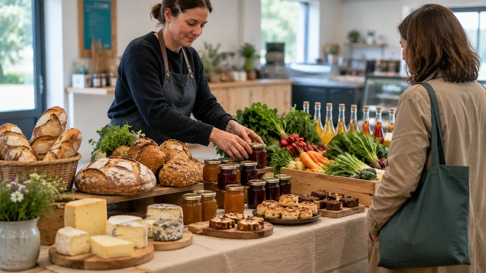 Welsh food products: meat, dairy, seafood and modern producers