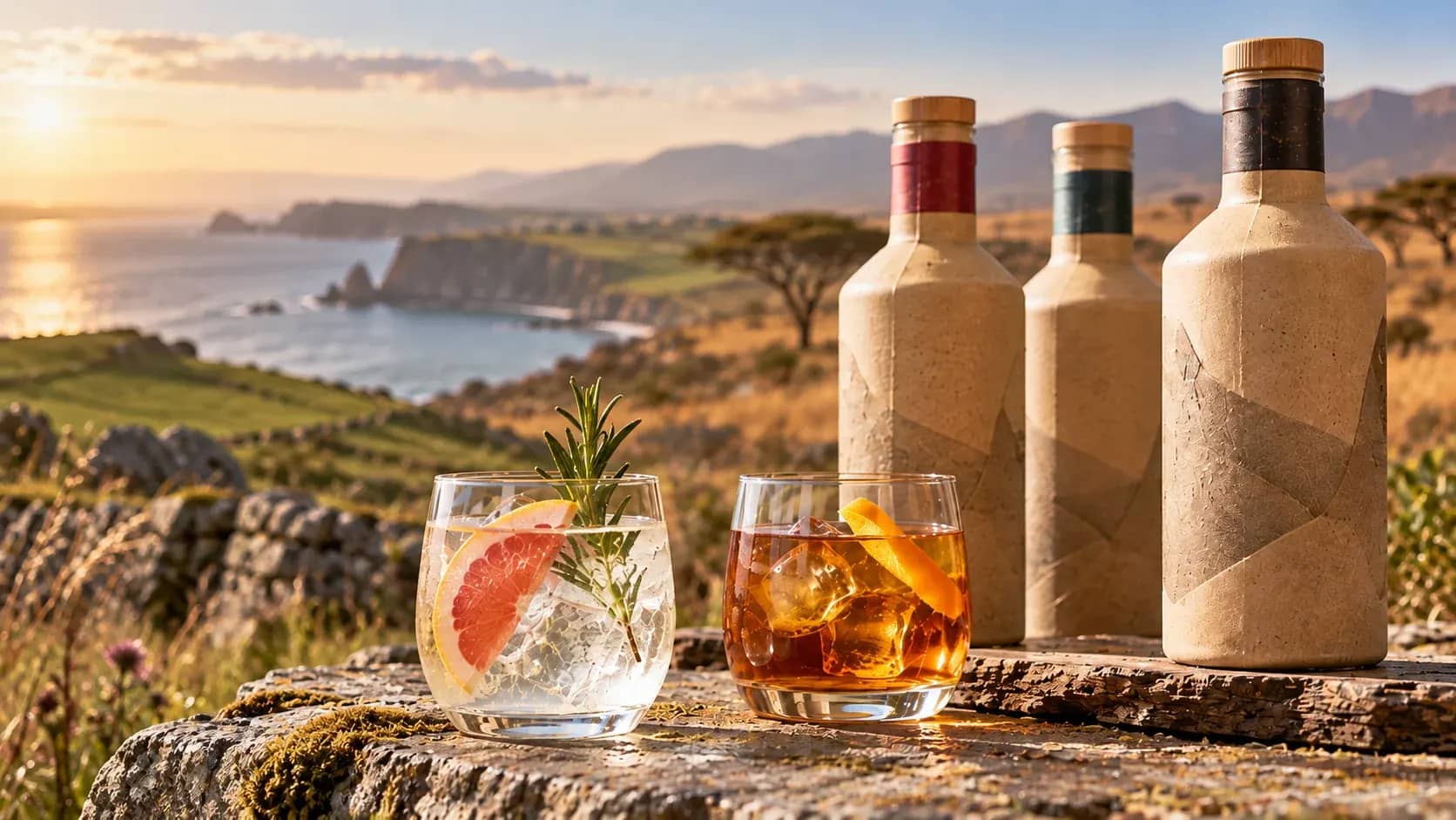 Welsh Shepherd Spirits launches gin and two rums in paper-based bottles