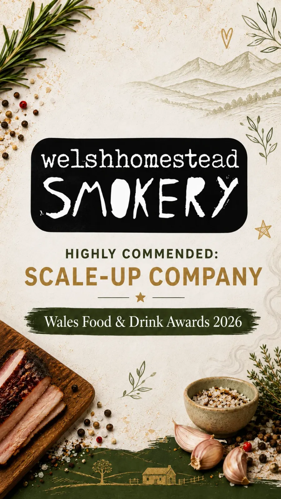 Welsh Homestead Smokery shares exciting awards news