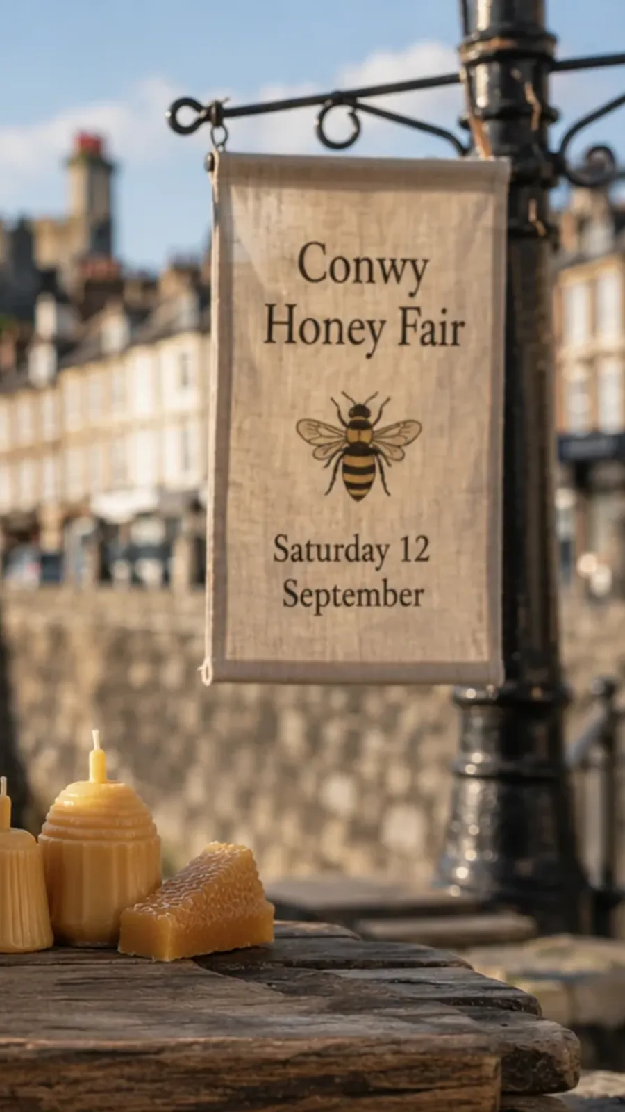 Conwy Honey Fair announces date change for 2026 event