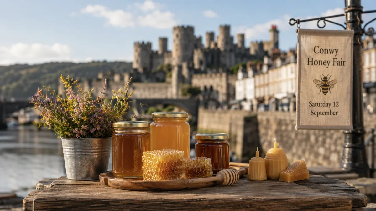 Conwy Honey Fair announces date change for 2026 event