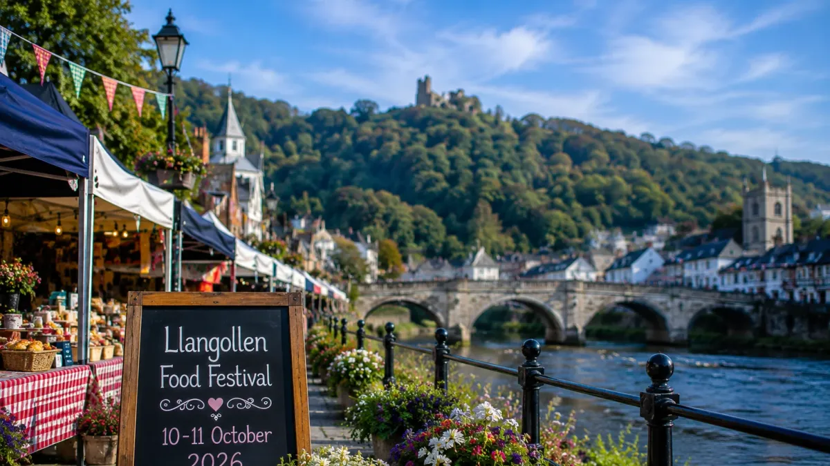 Llangollen Food Festival to take over the town this October