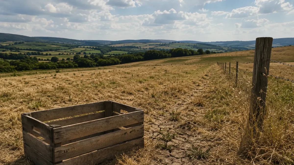 Drought declared in parts of Wales raises concerns for food producers and farmers