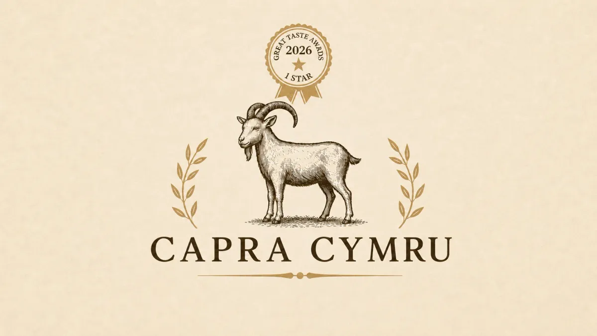 🏆 Capra Cymru Wins a Great Taste Award 2026 for its Soft Goat's Cheese