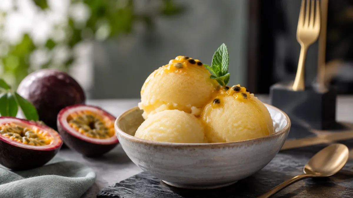 Fire and Ice wins Golden Fork from Wales for passion fruit sorbet
